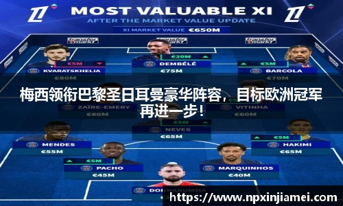 梅西领衔巴黎圣日耳曼豪华阵容，目标欧洲冠军再进一步！